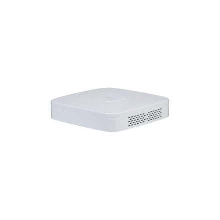 Dahua NVR Rögzítő - NVR4104-P-EI (4 csatorna, H265+, 4port PoE, 80Mbps, HDMI+VGA, 2xUSB, 1xSata, AI)