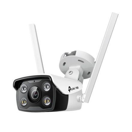 TP-Link IP csőkamera WiFi - C340-W (FullColor, 4MP, 4mm, kültéri IP66, H265+, fehér LED30m, IR30m, 12VDC)