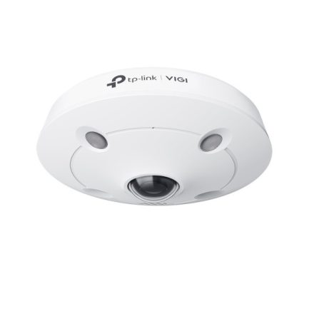 TP-Link IP dómkamera Fisheye - InSight S655I (5MP, 1.44mm 360°, IK10, IP67, H265+, IR30m, 12VDC/PoE, mikrofon, hangsz.)