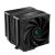 DeepCool CPU Cooler - AK620 ZERO DARK (28 dB; max, 117,21 m3/h; 4pin csatlakozó, 6 db heatpipe, 2x12cm, PWM)