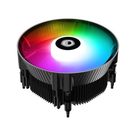 ID-Cooling CPU Cooler - DK-07i RAINBOW (25,6dB; max. 104,48 m3/h; 3pin csatlakozó, 12cm, LED)