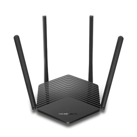 Mercusys Router WiFi AX1500 - MR60X (300Mbps 2,4GHz + 1201Mbps 5GHz; 3port 1Gbps, WPA3; MU-MIMO; OFDMA)