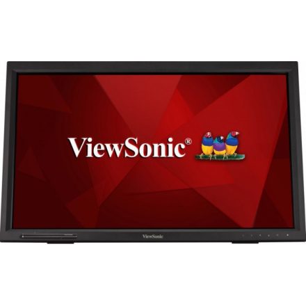 ViewSonic Portable Monitor 23,6" - TD2423 (VA,16:9, 1920x1080, 10 point Touch, 5ms, 250cd/m2, VGA, DVI, HDMI, USB, SPK)