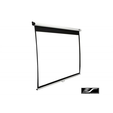 EliteScreens 85" (1:1) manuális fali vászon M85XWS1 (152 x 152 cm, Fehér váz)