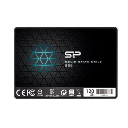 Silicon Power SSD - 120GB S55 2,5" (TLC, r:550 MB/s; w:420 MB/s)