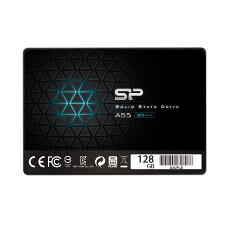 Silicon Power SSD - 128GB A55 2,5" (TLC, r:550 MB/s; w:420 MB/s)