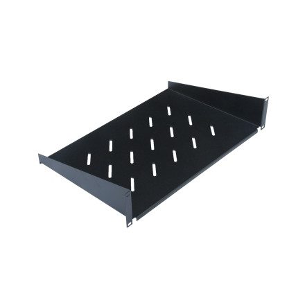 WP Fixed Shelf 1U 300 mm, Black RAL 9005