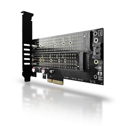 AXAGON PCEM2-D PCIe NVMe+SATA M.2 Adapter