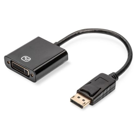 Assmann DisplayPort - DVI-I (Dual Link) Adapter/Converter cable 0,15m Black