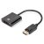 Assmann DisplayPort - DVI-I (Dual Link) Adapter/Converter cable 0,15m Black