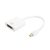 Assmann miniDisplayPort - DVI-I (Dual Link) Adapter/Converter cable 0,15m White