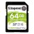 Kingston 64GB SDXC Canvas Select Plus Class 10 100R C10 UHS-I U1 V10