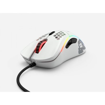 Glorious Model D Gaming Race RGB Matte White