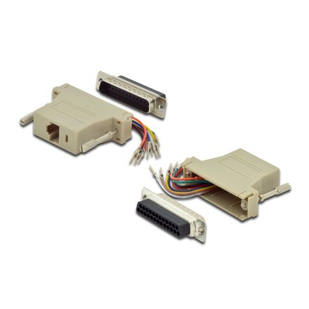 Assmann Adapter, DB25, RJ45, Modular