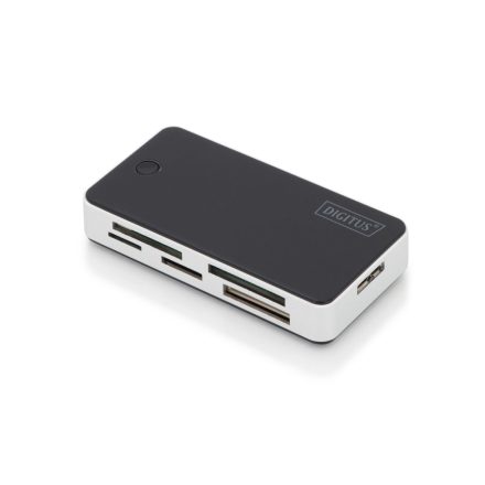 Digitus USB 3.0 with 1m USB A connection cable Card Reader Black/White