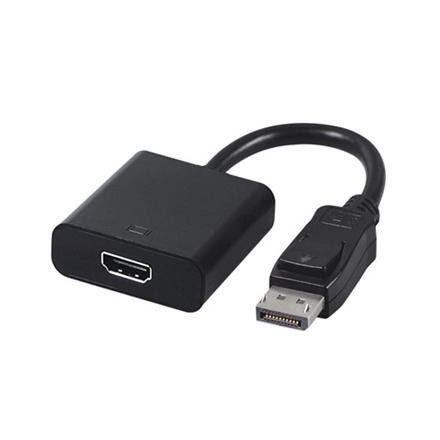 Gembird A-DPM-HDMIF-002 DisplayPort to HDMI adapter cable Black