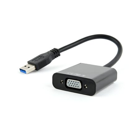 Gembird AB-U3M-VGAF-01 USB3.0 to VGA video adapter Black