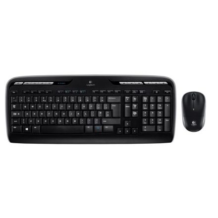 Logitech MK330 Wireless billentyűzet + optikai egér Black DE