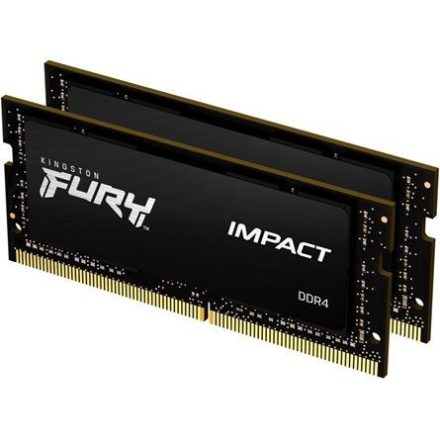 Kingston 64GB DDR4 3200MHz Kit(2x32GB) SODIMM Fury Impact Black