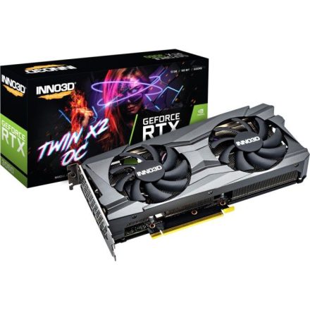 Inno3D GeForce RTX3060 12GB DDR6 Twin X2 OC (LHR)