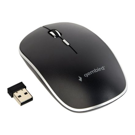 Gembird MUSW-4BS-01 Silent Wireless Optical Mouse Black