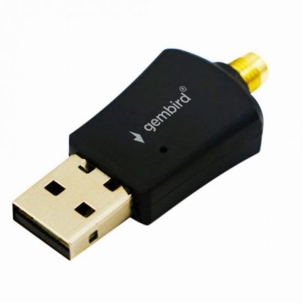 Gembird WNP-UA300P-02 High Power USB WiFi Adapter 300 Mbps Black