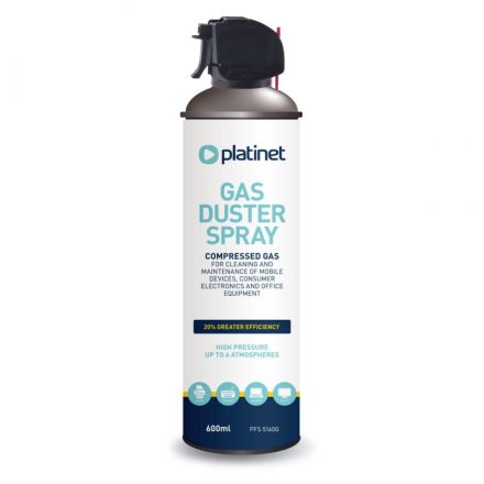 Platinet PFS5160G Sűrített levegő spray 600 ml