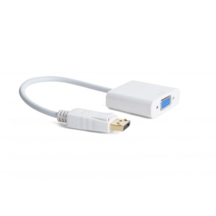 Gembird DisplayPort to VGA M/F adapter 0,2m White