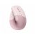 Logitech Lift Vertical Ergonomic Mouse Rose