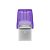 Kingston 128GB DT microDuo 3C USB3.2 Silver/Purple