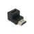 ACT AC7570 HDMI adapter HDMI-A male - HDMI-A female, angled 90° down Black