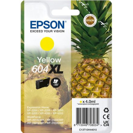 Epson T10H4 (604XL) Yellow tintapatron