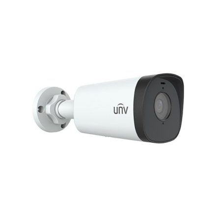 Uniview Prime-I 4MP Lighthunter csőkamera, 4mm fix objektívvel, 2 mikrofonnal, 80m-es infra megvilágítással