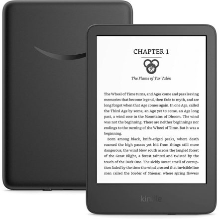 Amazon Kindle (2022) 6" E-book olvasó 16GB Black (Reklámos verzió)