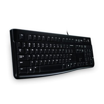 Logitech K120 USB billentyűzet Black HU