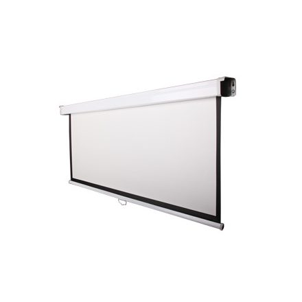 Funscreen Matt White Rollo 200x200 cm Format 1:1 + Tok Black