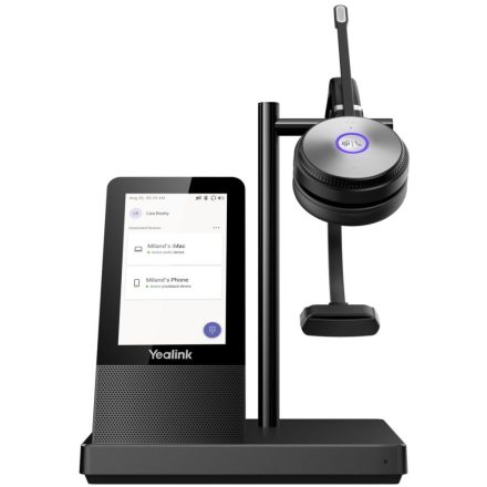 Yealink WH66 Mono Teams Dect Wireless Headset Black