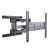 Gembird WM-80ST-01 Full-motion TV wall mount 40”-80” Black