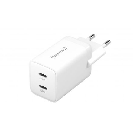 Intenso W40CC GaN Power Adapter White