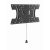 Gembird WM-65T-02 TV wall mount (tilt) 32”-65” Black