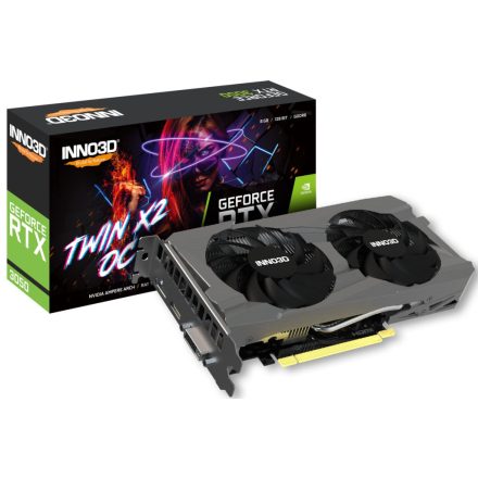 Inno3D GeForce RTX3050 8GB DDR6 Twin X2 OC