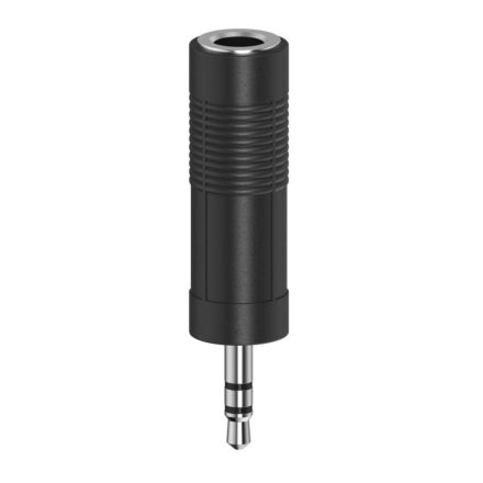 Hama adapter sztereo 3,5mm jack dugó - 6,3mm jack aljzat