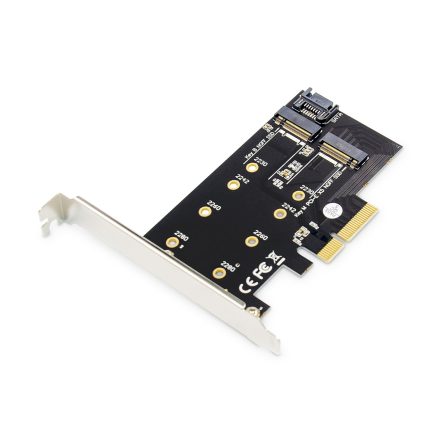 Digitus M.2 NGFF / NVMe SSD PCI Express 3.0 (x4) Add-On Card