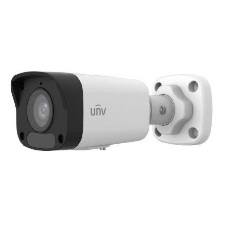 Uniview Easy 8MP mini csőkamera, 2.8mm fix objektívvel, mikrofonnal