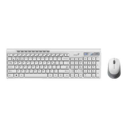 Genius SlimStar 8230 Wireless Bluetooth Keyboard Combo White HU