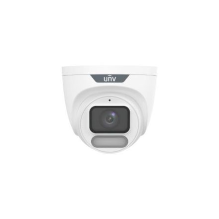 Uniview Easystar Colorhunter 4MP OwlView Wise-ISP turret dómkamera, 2.8mm fix objektívvel, mikrofonnal