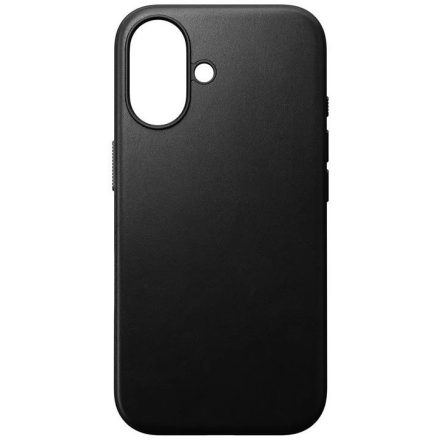 Nomad Modern Leather case iPhone 16 Black