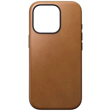 Nomad Modern Leather case english Tan-C iPhone 16 Pro Brown