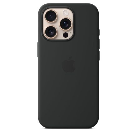 Apple iPhone 16 Pro Silicone Case with MagSafe Black