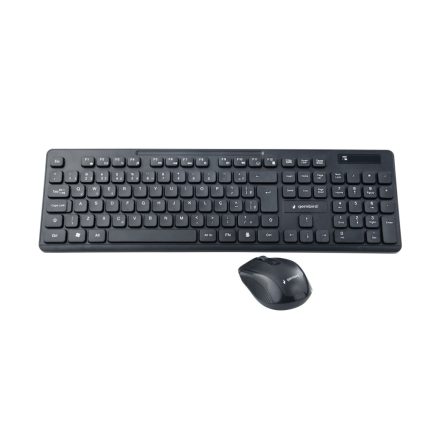 Gembird KBS-WCH-03 Wireless Keyborad Combo Black US